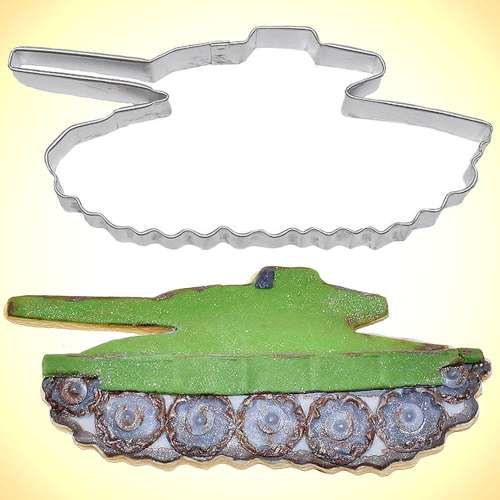 Tank Cookie Cutter - Click Image to Close